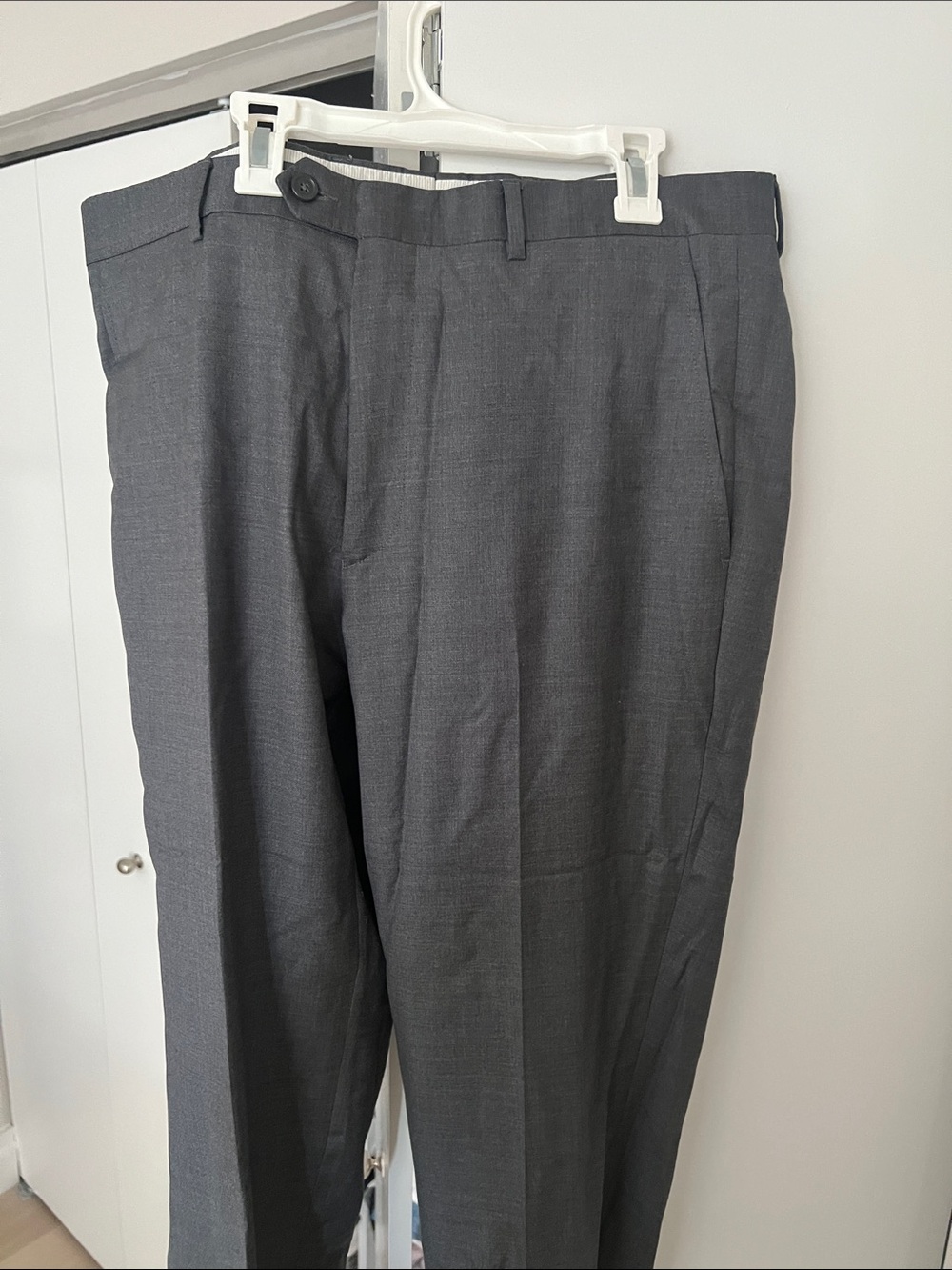 Santorelli Dark Charcoal Dress Pants